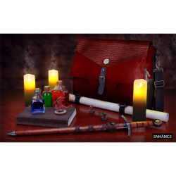 Maletín Deluxe al Hombro en "Piel de Dragón Rojo" - ENHANCE Collector's Edition
