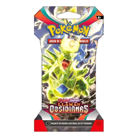 Pokemon TCG - Llamas Obsidianas 1 Booster Pack
