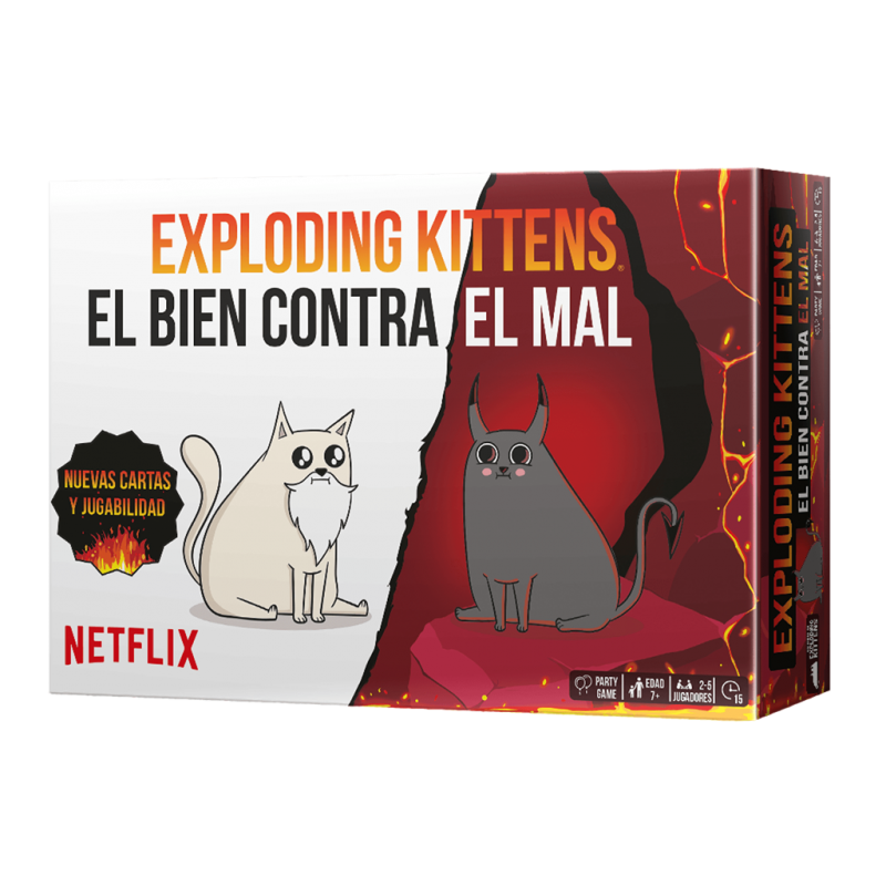 EXPLODING KITTENS: BIEN CONTRA EL MAL
